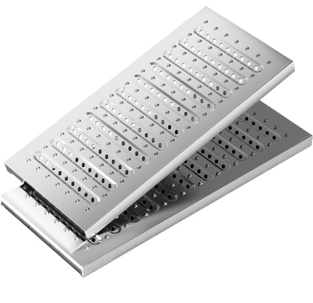 新华不锈钢沟盖板展示